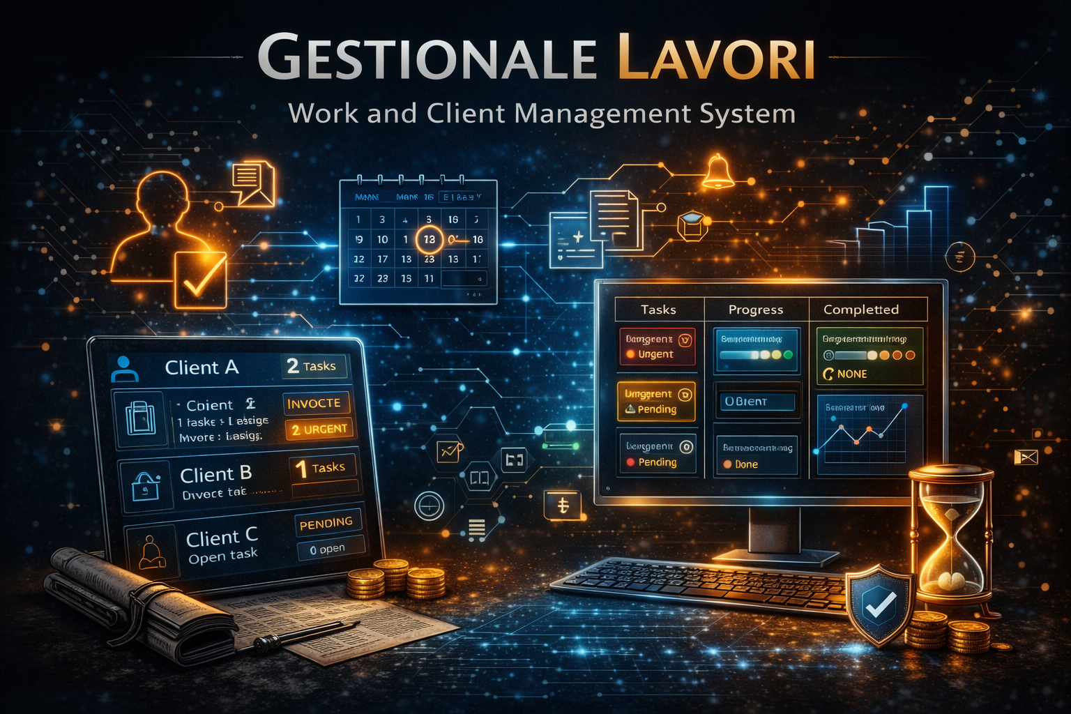 Gestionale lavori e clienti